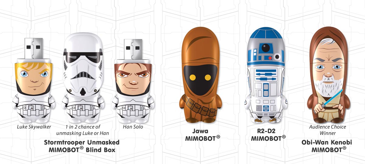 Star Wars Mimobot USB Flash Drives