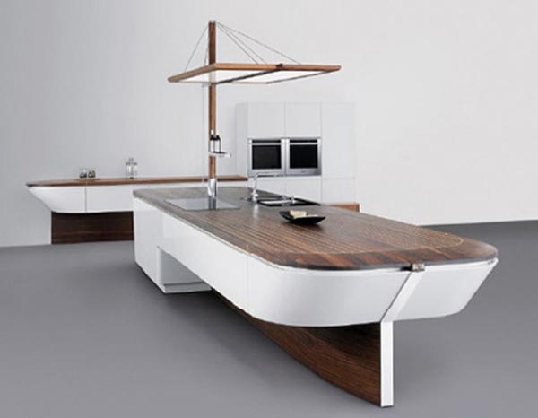Innovative Maritime Style Kitchen Marecucina by Alno