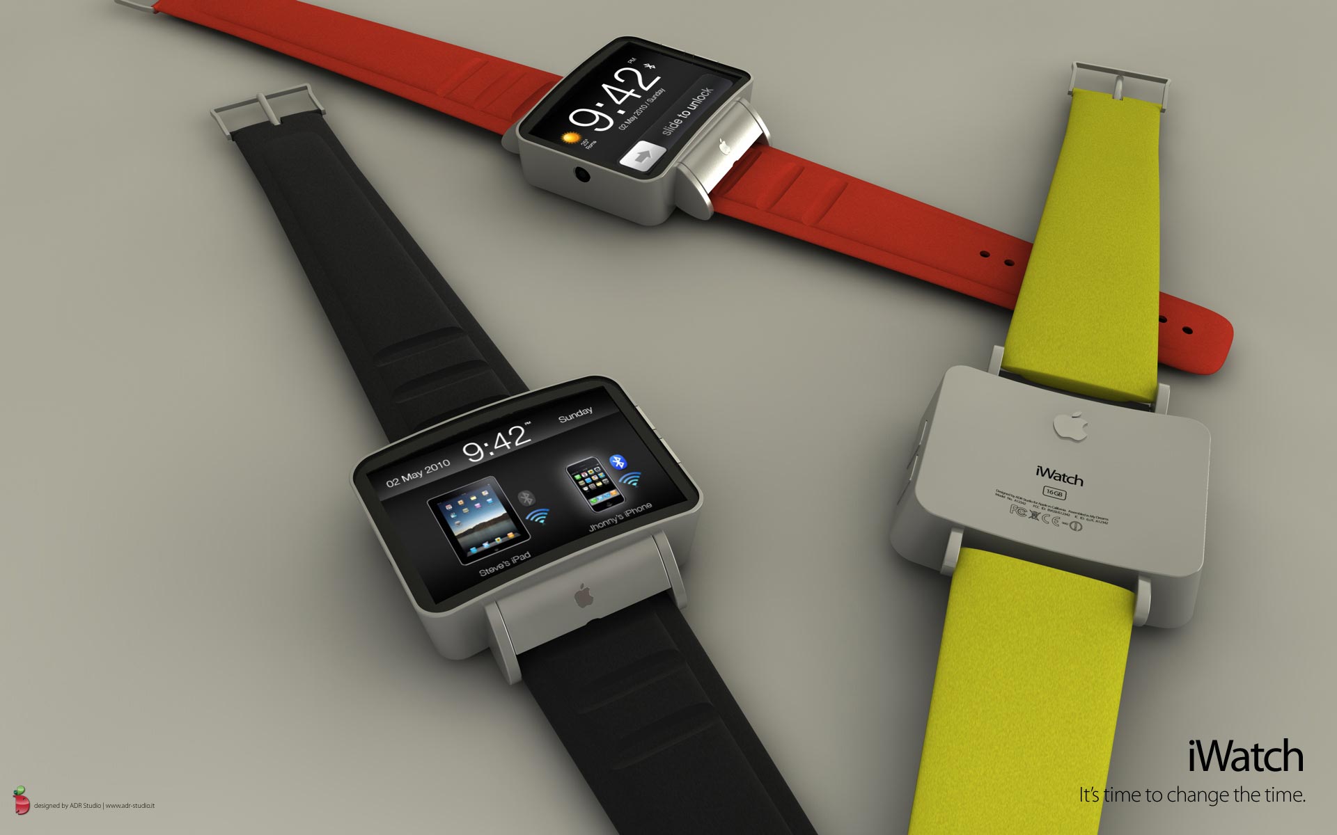 Apple iWatch Concept by ADR Studio