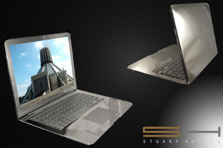MacBook Air Supreme Platinum Edition by Stuart Hughes