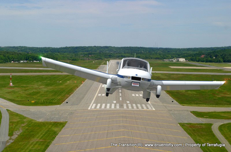 The Transition - Terrafugia Flying Car