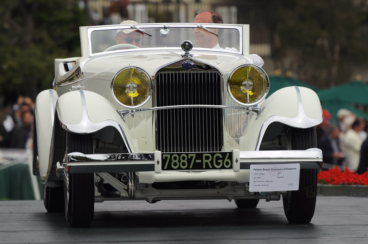 1933 Delage D8S De Villars Roadster