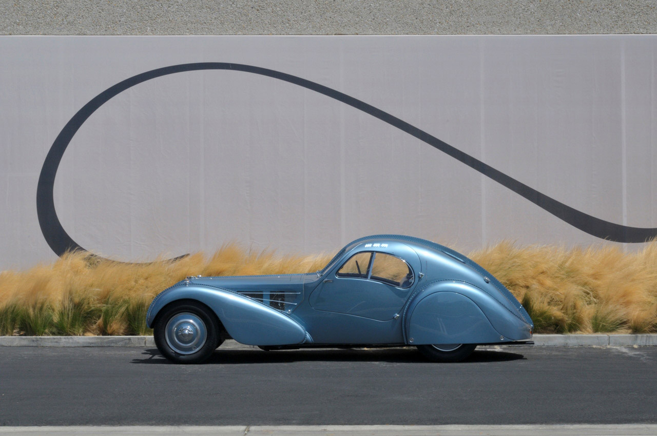 1936 Bugatti Type 57SC Atlantic on Display at the Mullin Automotive Museum