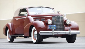 1938 Cadillac Series 75 V8 Convertible Coupe