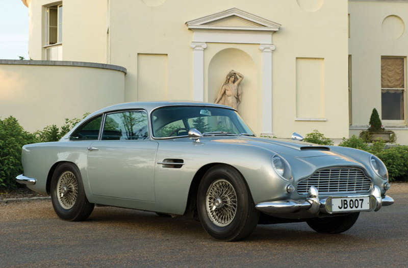 James Bonds's 1964 Aston Martin DB5
