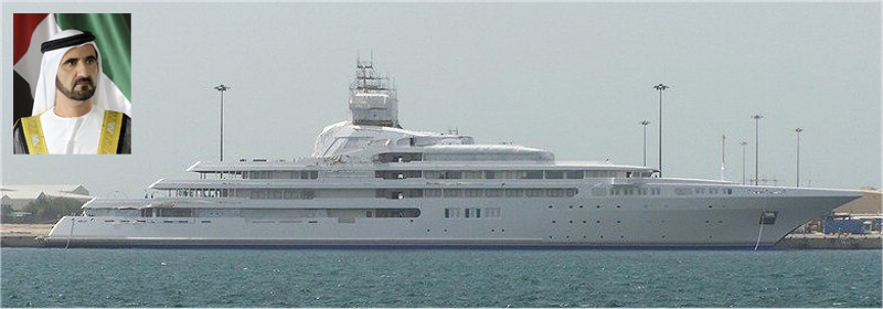 Sheikh Mohammed bin Rashid al-Maktoum's Dubai Yacht