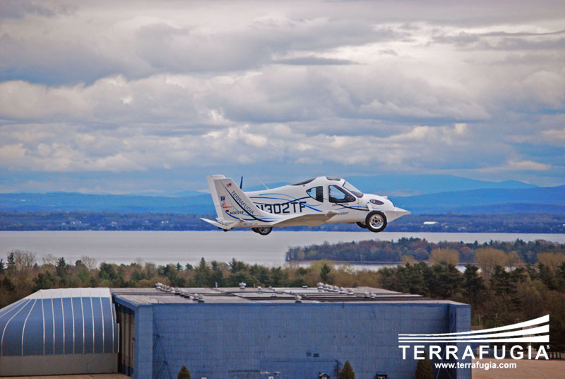 The Transition - Terrafugia Flying Car 