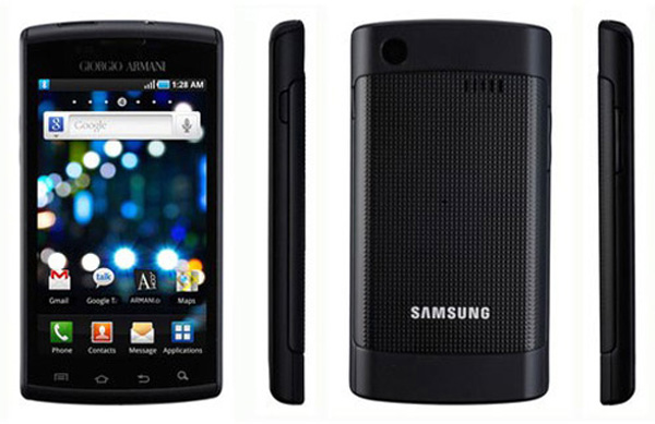 Giorgio Armani Samsung Galaxy S Smartphone