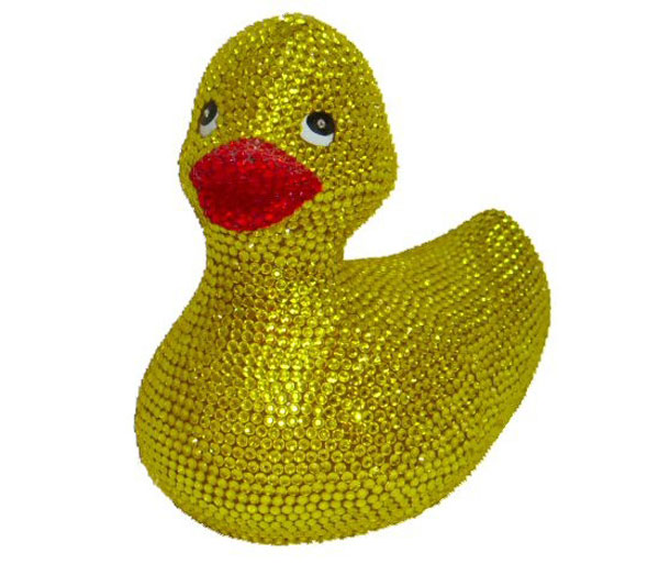 Swarovski-studded Rubber Duck 