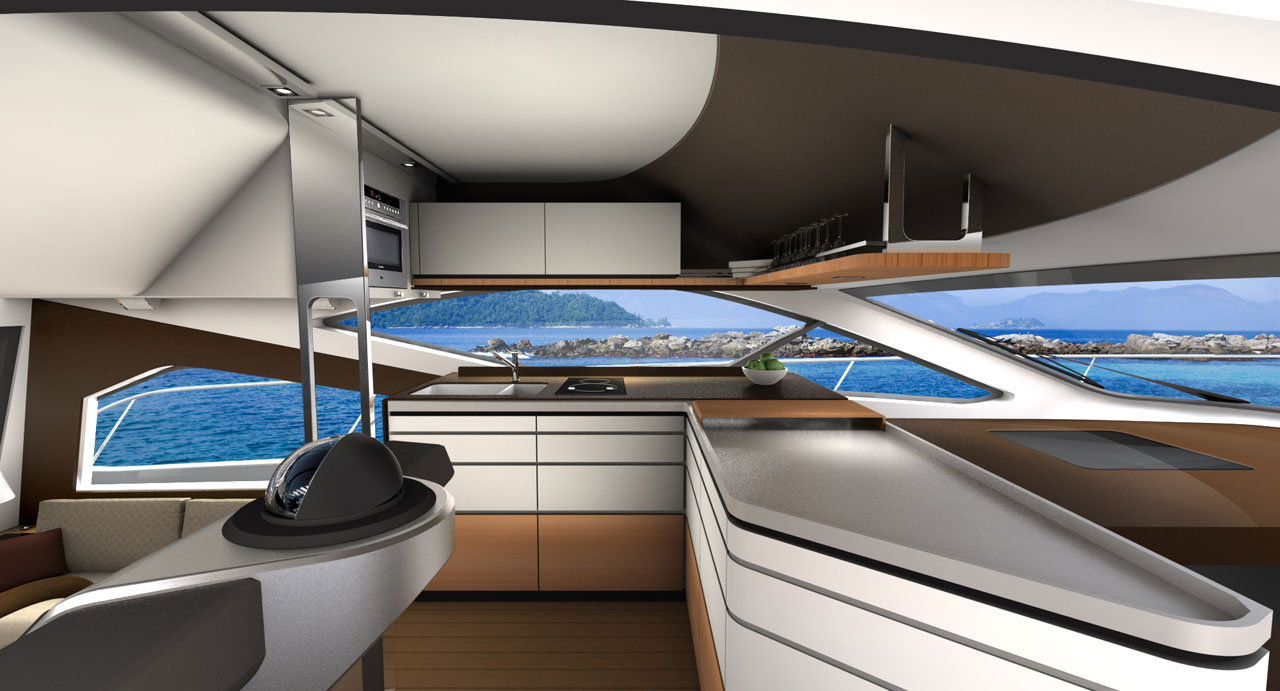 Intermarine 55 Yacht by BMW DesignworksUSA
