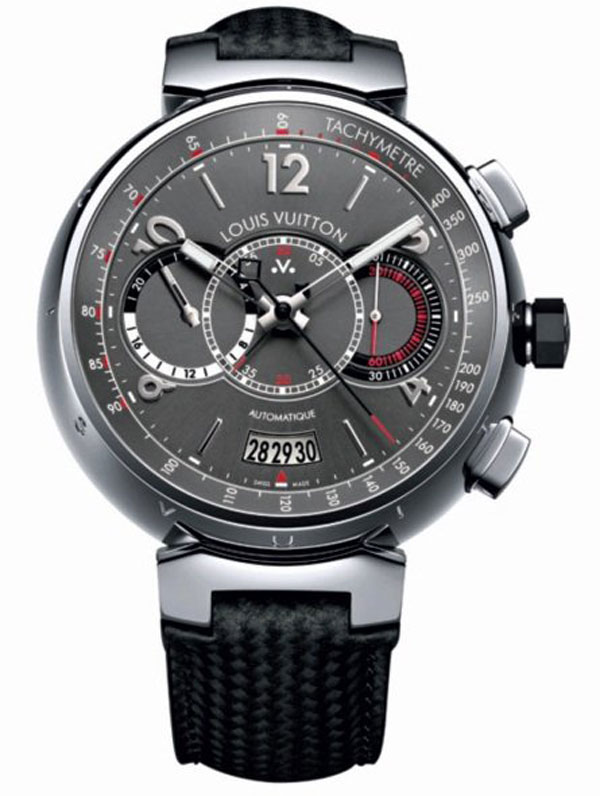 Louis Vuitton Voyagez Tambour Automatic Chronograph Watch - eXtravaganzi