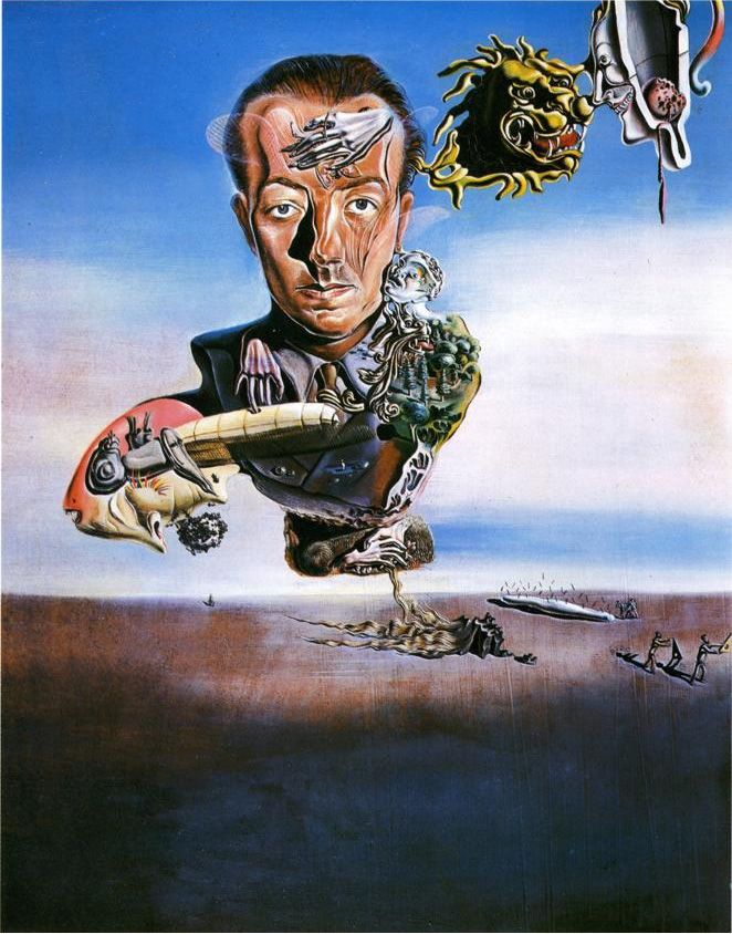 Salvador Dalí’s Portrait de Paul Eluard