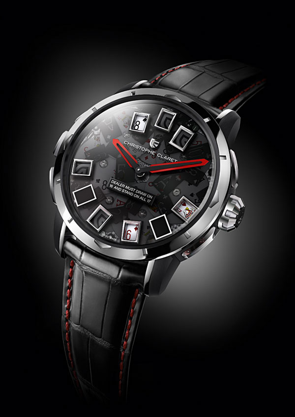 Christophe Claret's 21 BlackJack Watch