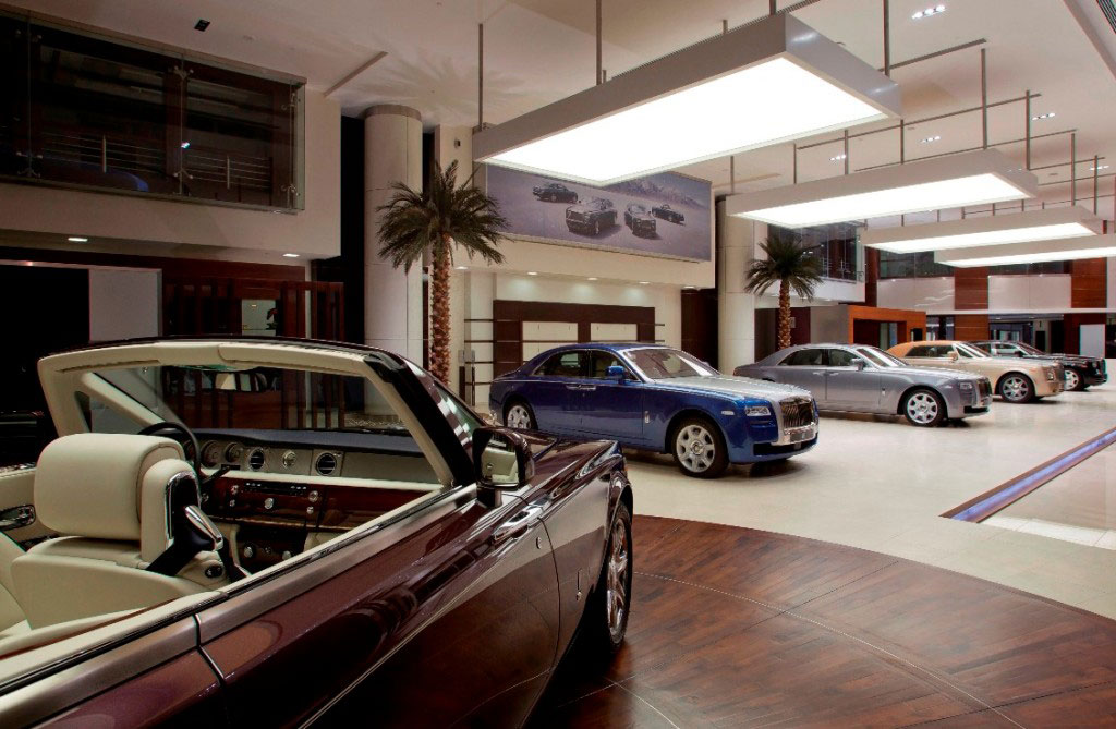 Rolls-Royce Flagship Showroom in Abu Dhabi