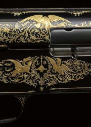 Richard Nixon's Gold-inlaid Browning 12-gauge Automatic Shotgun