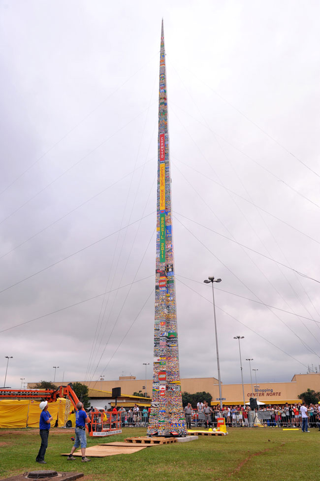Brazil Won Record With World's Tallest Lego Tower In Sao Paolo