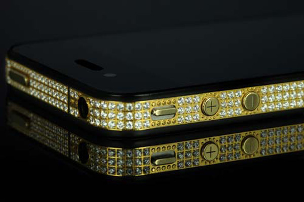 iVIP Gold Swarovski iPhone
