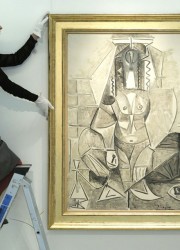 Les femmes d'Alger, version L by Pablo Picasso