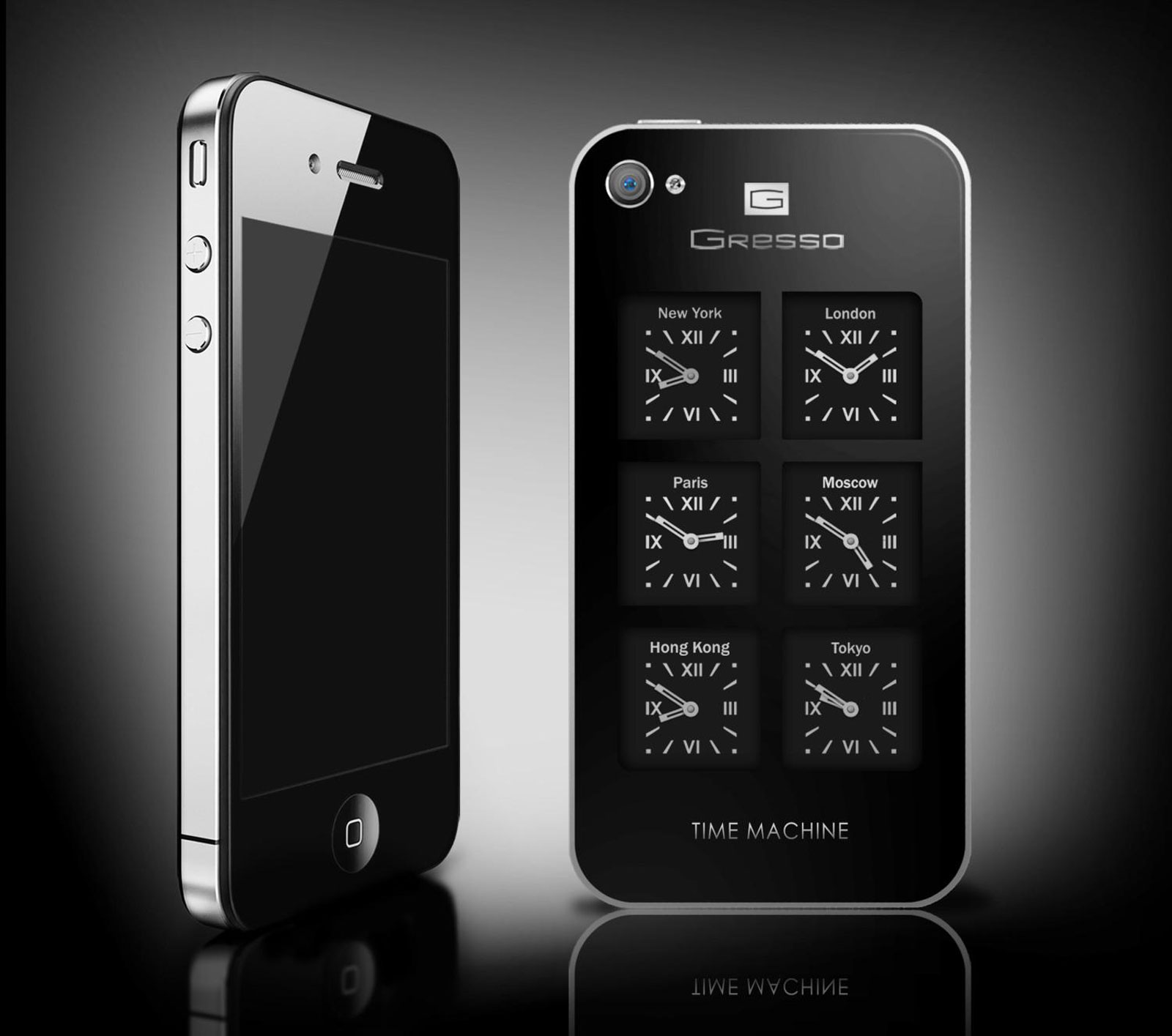 iPhone 4 Time Machine from Gresso - eXtravaganzi1600 x 1415
