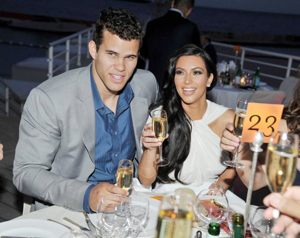 Kris Humphries and Kim Kardashian Guests at the wedding of the Keeping Up