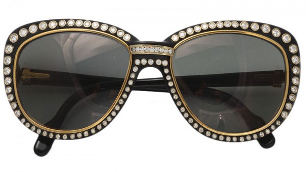 Cartier Gold and Diamond Sunglasses