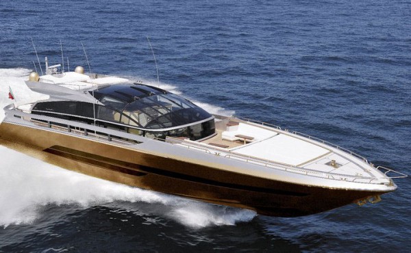 Stuart Hughes Presents The World’s Most Luxurious & Expensive Yacht With 100,000 kg of Gold - www.extravaganzi.com