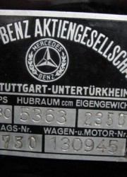 1936 Mercedes-Benz 540 K Sport Cabriolet A by Sindelfingen