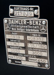 1939 Mercedes-Benz 540 K Spezial Roadster by Sindelfingen