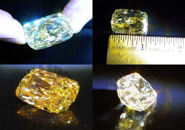 43-Carat Fancy Yellow Diamond