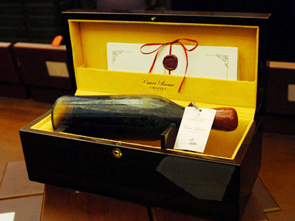 The Bottle of 1858 Cognac Croizet