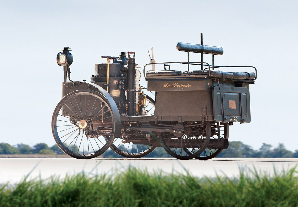 The Oldest Running Car in the World 1884 De Dion Bouton et Trepardoux Dos