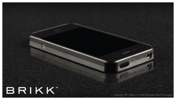 Trim Case for iPhone by Brikk in Black Carbon