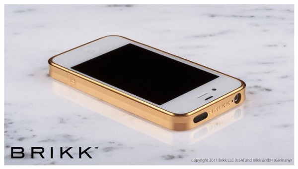 Trim Case for iPhone by Brikk in Pure Gold