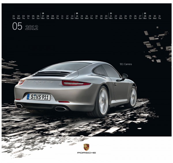 Unlimited Fascination - New 2012 Porsche Calendar