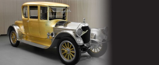 Antique Gold Plated 1920 Pierce-Arrow 48 Coupe For $300,000