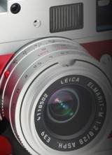 Leica M9-P silver red leather set limited edition camera