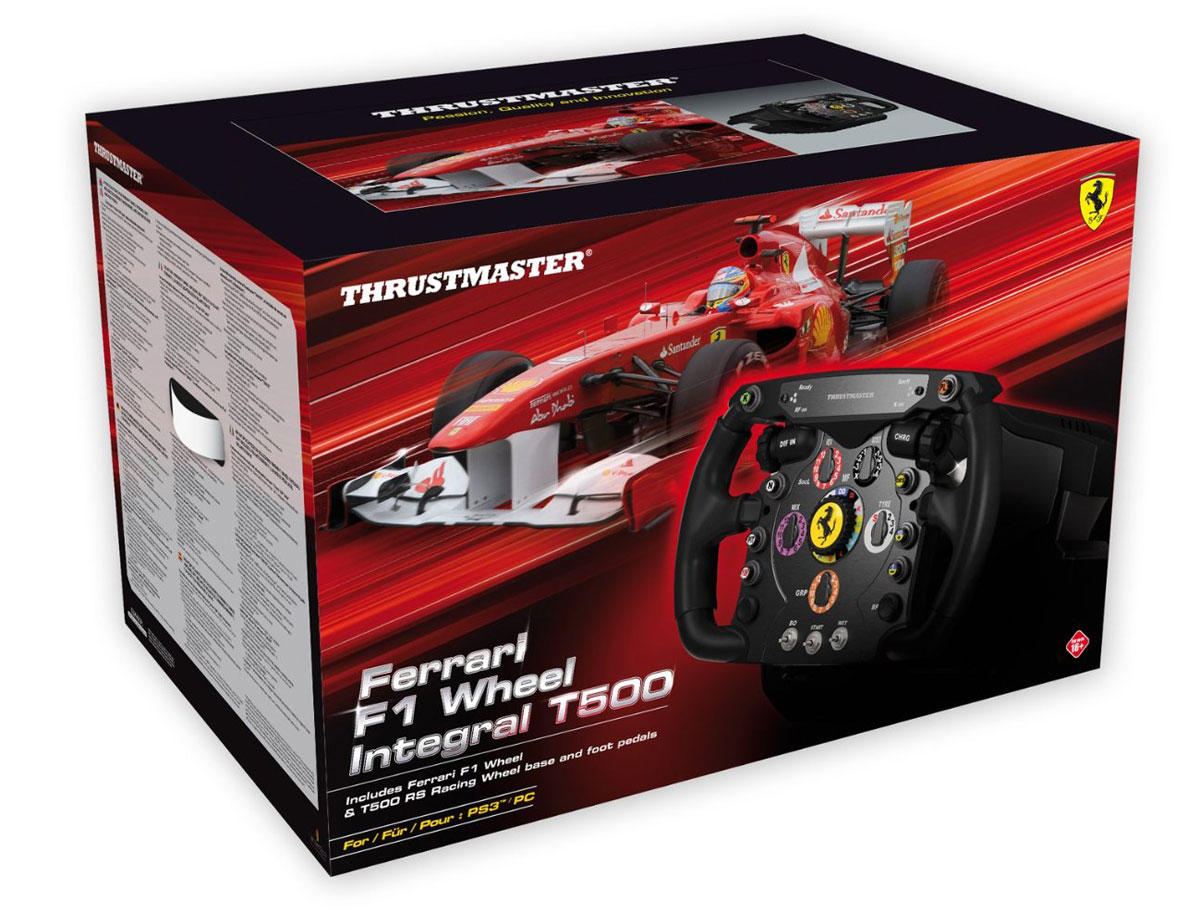 Thrustmaster Ferrari F1 Racing Wheel for Unique Racing Experience  eXtravaganzi