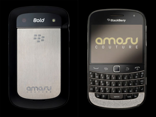 Amosu Couture BlackBerry Bold Full Swarovski 9900