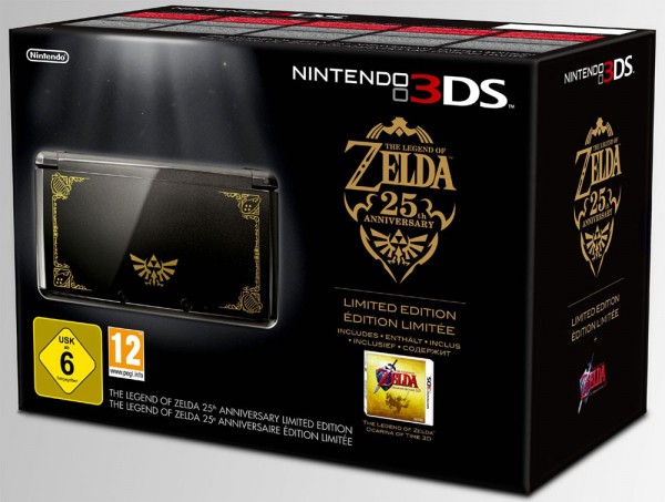 Limited Edition The Legend of Zelda 25th Anniversary Bundle