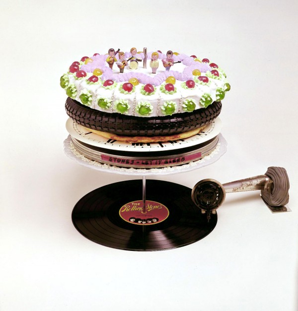 The cover of the Rolling Stones' Let it Bleed by Robert Brownjohn