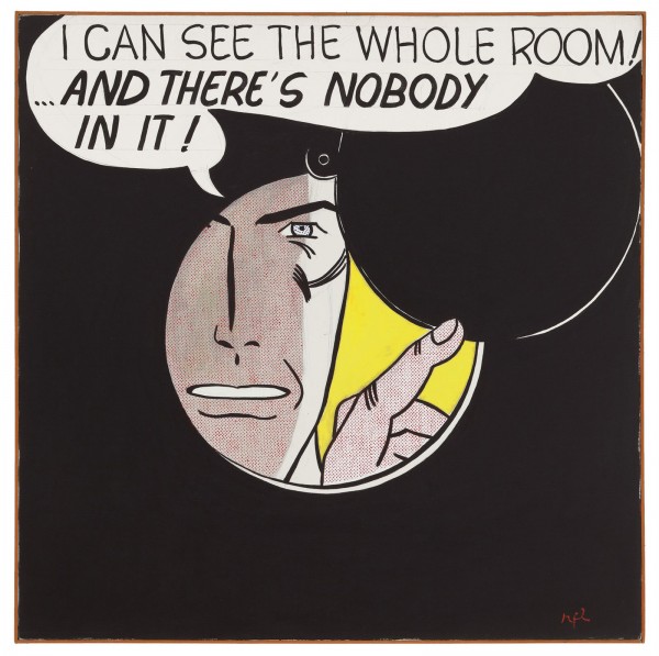 I Can See the Whole Room!...and There's Nobody in it! by Roy Lichtenstein 