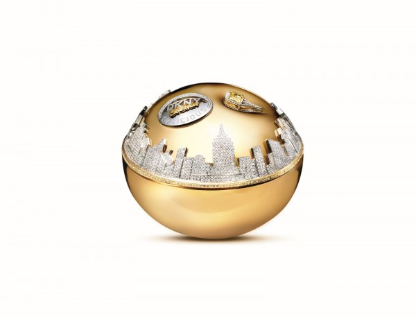 DKNY Golden Delicious Million Dollar Fragrance Bottle