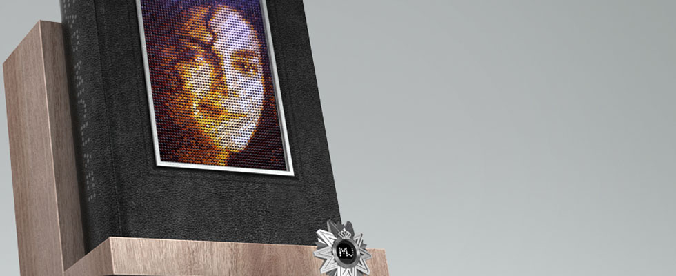 Dear Michael Limited Edition Book with Swarovski-studded Michael Jackson portrait