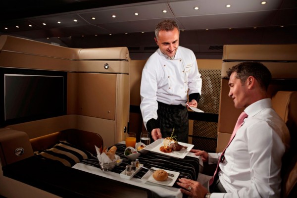 Etihad Airway Put First Class Chefs on Its Planes