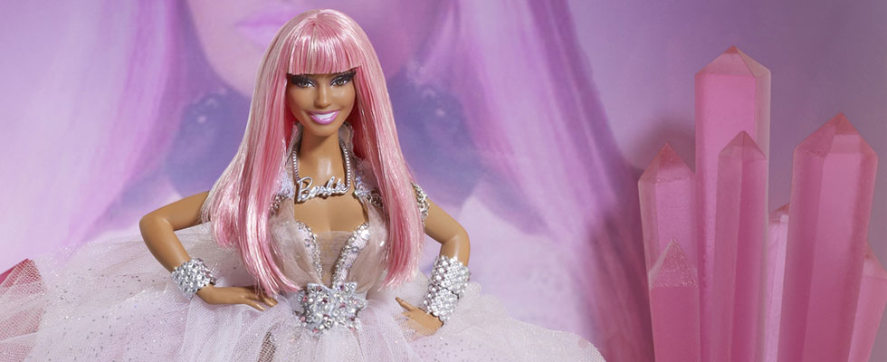 self-proclaimed Harajuku Barbie have teamed up to create a one-of-a kind Ni...