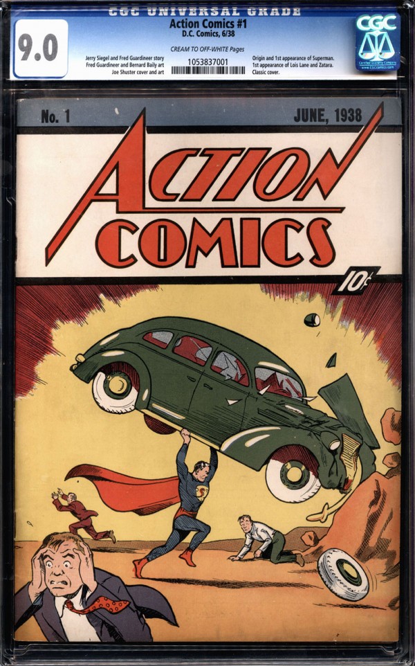 Nicolas Cage's Copy Of Action Comics #1 Sells For A Record Breaking Price
