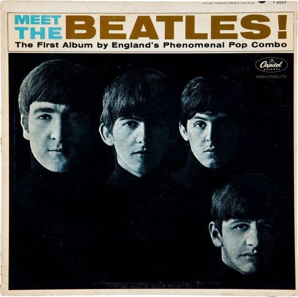 Rare Copy Of 1964 Meet The Beatles Album signed by all the members of the Fab Four