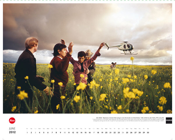 The Leica M-System 2012 Wall Calendar - Past. Present. Future.