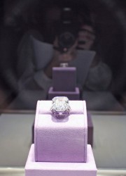 The 33.19 carat ring, a gift from Richard Burton, sold for $8.8 million