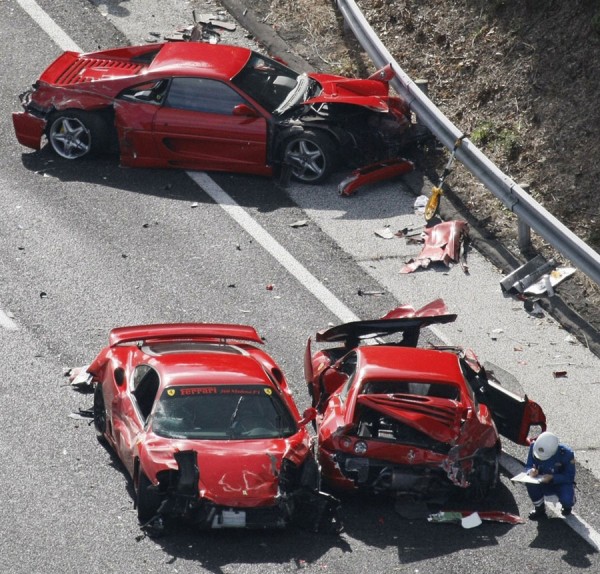 The World's Most Expensive Car Crash